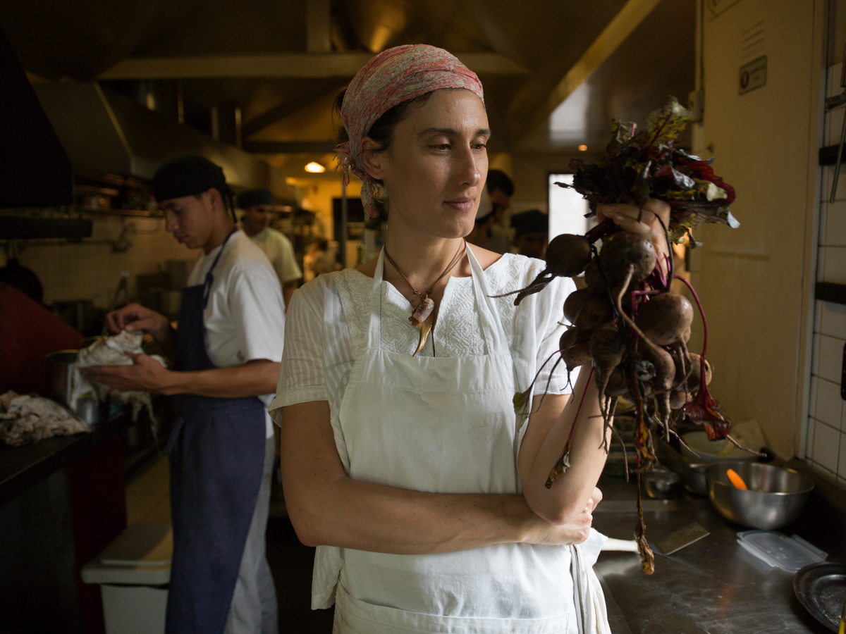 Ecological Restaurant in Sao Paulo © Peter Caton / Greenpeace