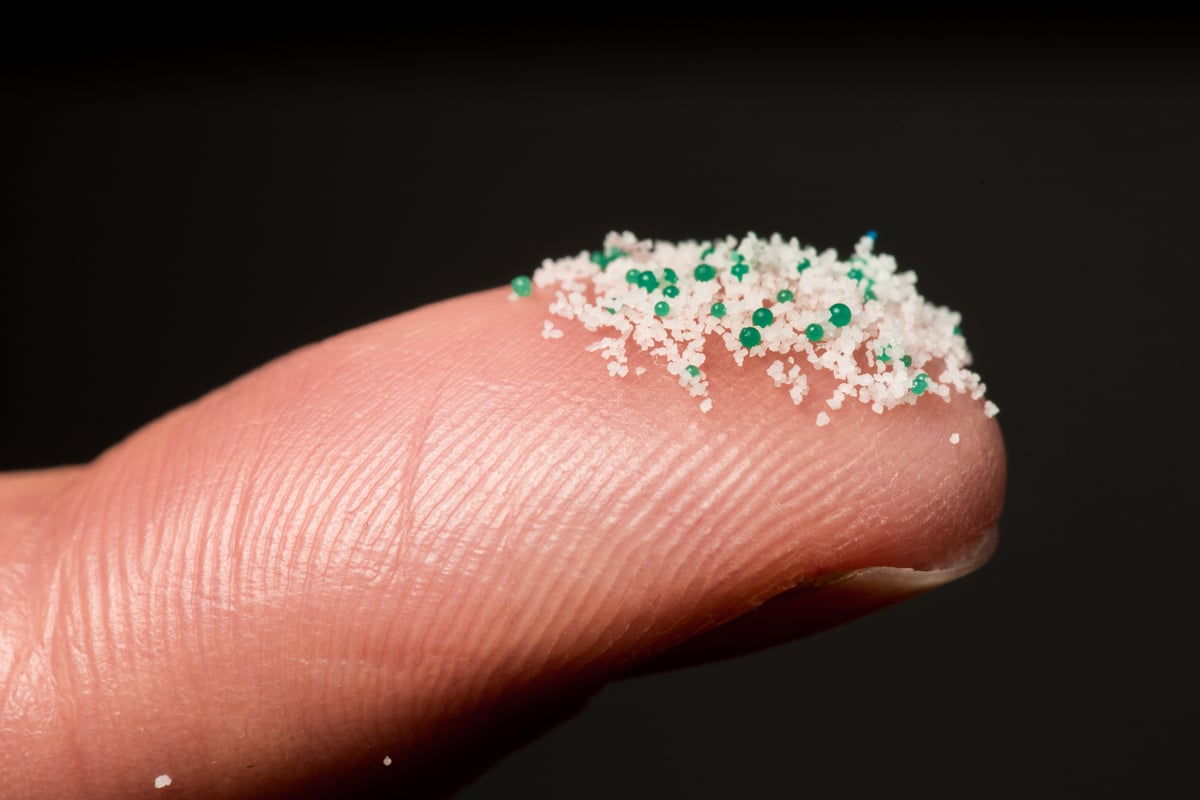 Product Shots of Microbeads and Plastics © Fred Dott / Greenpeace