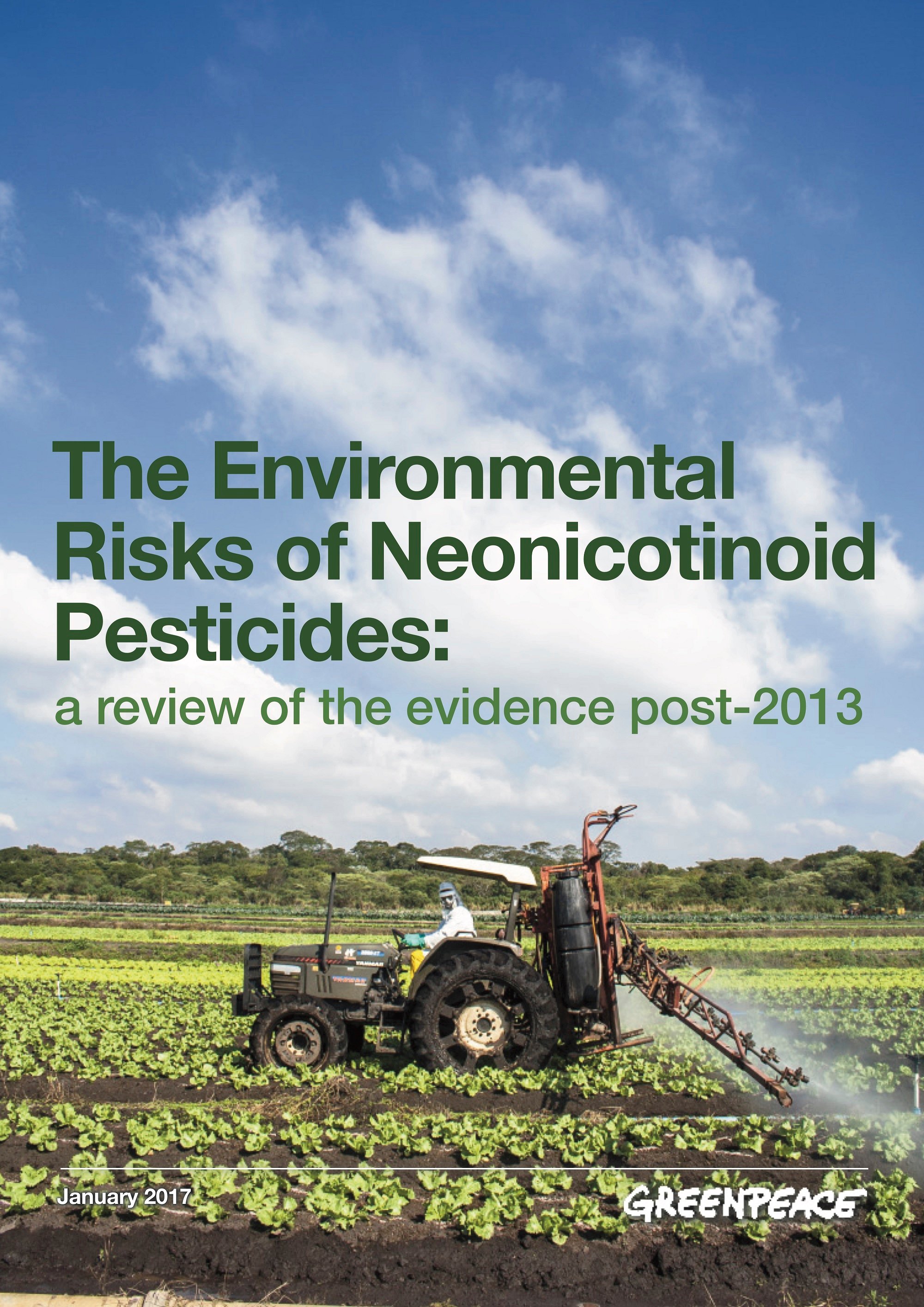 environmental risks of neonicotinoid pesticides