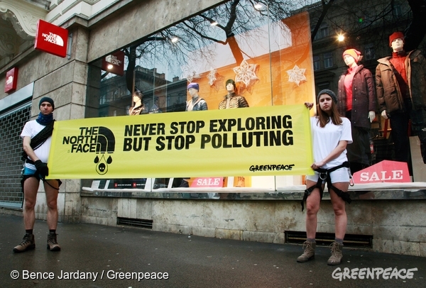 The North Face and Mammut can't take PFC pollution back - Greenpeace  International