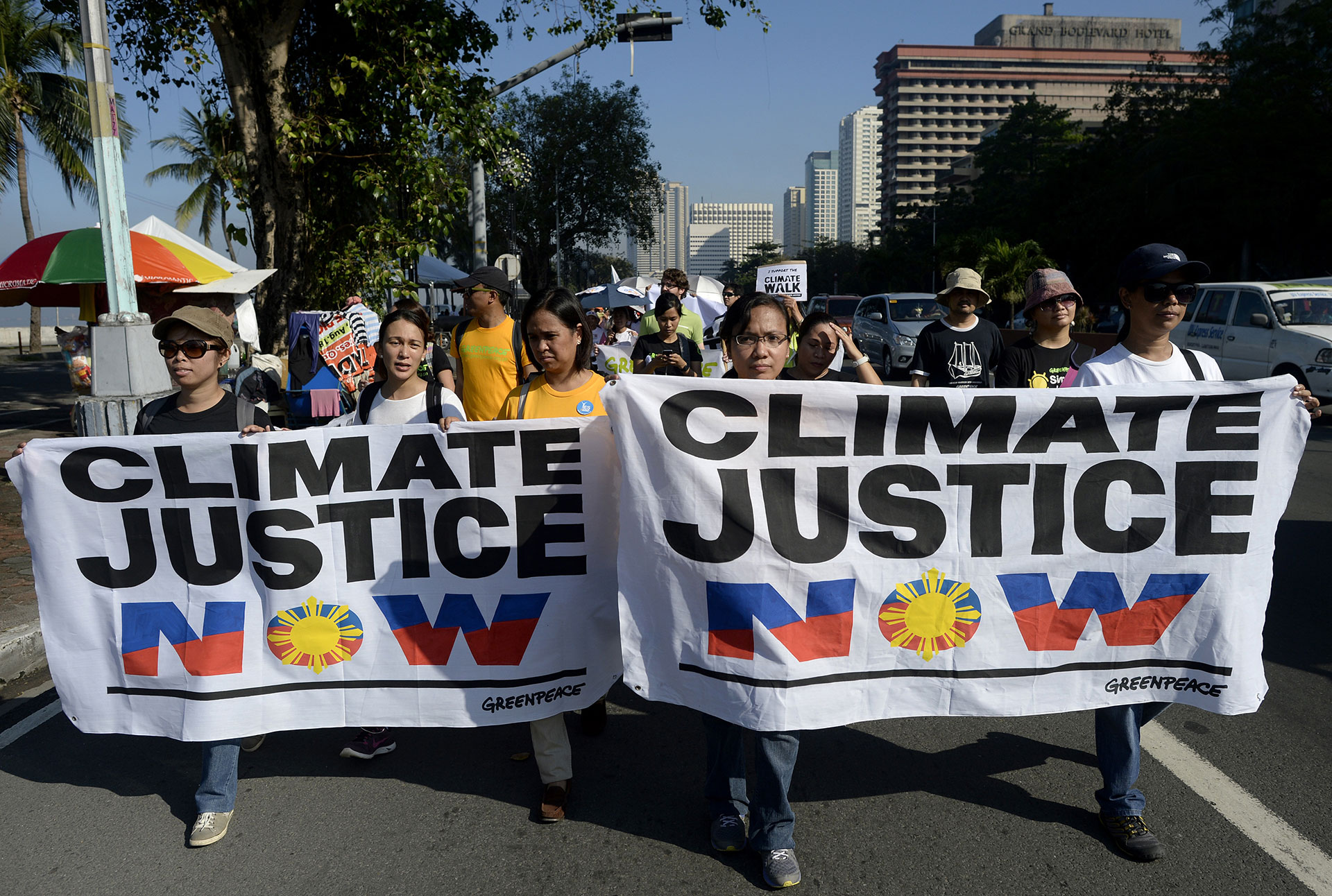 Climate Walk in Manila © Nathaniel Garcia / Greenpeace