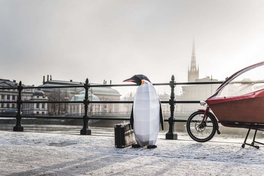 March of the Penguins - Stockholm, Sweden © Jana Eriksson / Greenpeace