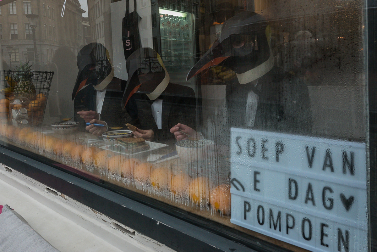 Rise of the Penguins in Utrecht © Andrea Bartosova / Greenpeace