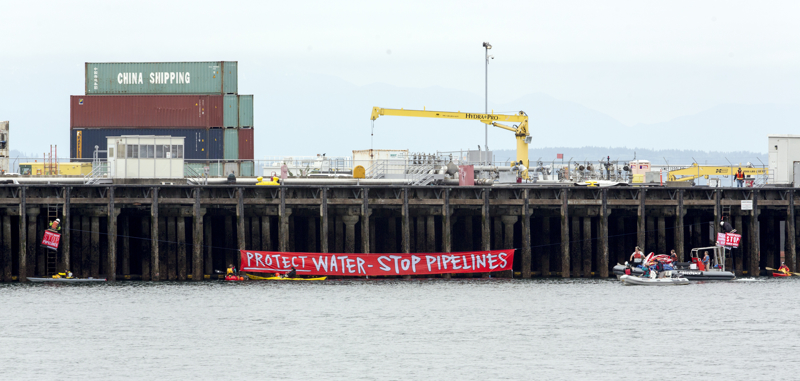 Kinder Morgan Seattle Blockade / © Greenpeace