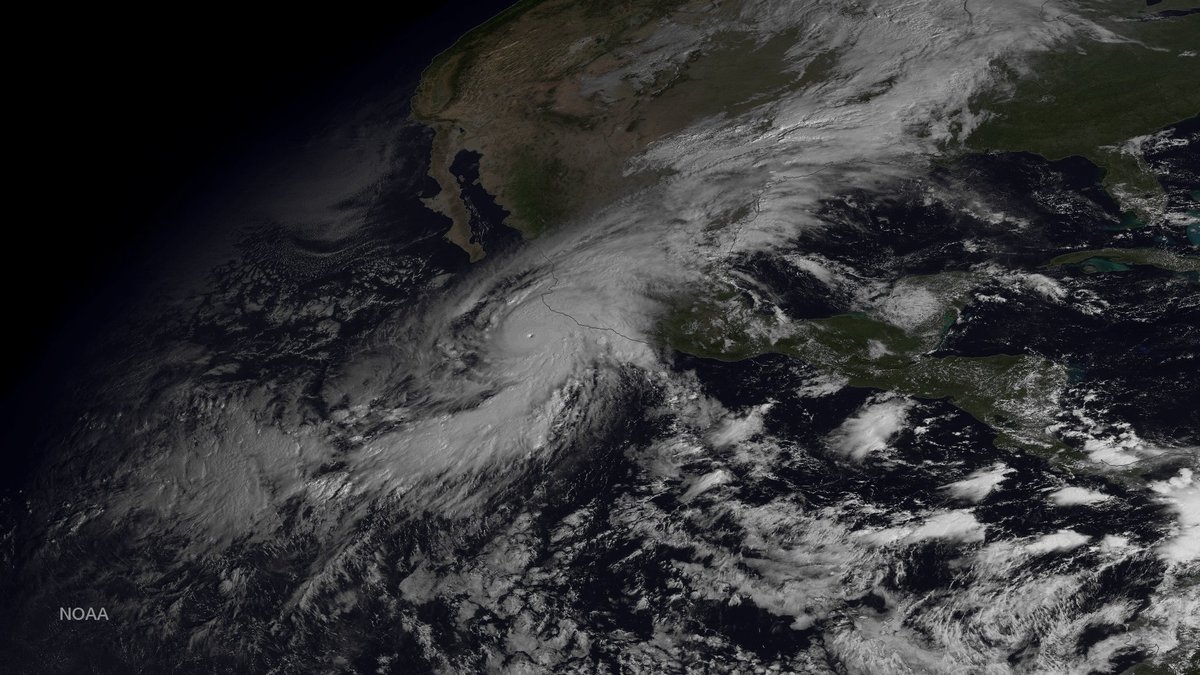 Hurricane Patricia, October 2015 © NASA
