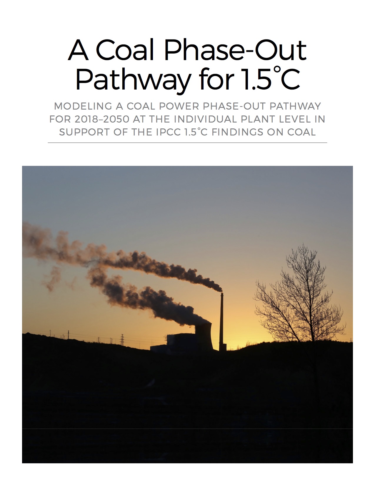 A Coal Phase-Out Pathway for 1.5°C