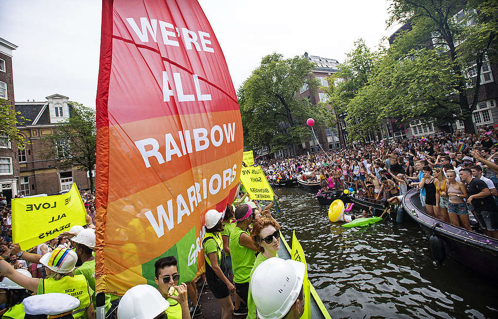 Proud to be Rainbow Warriors - Greenpeace International