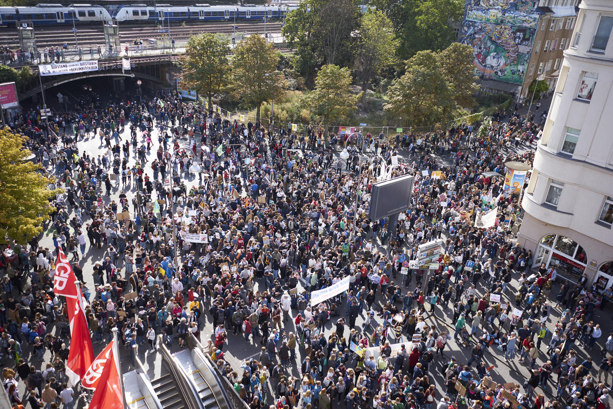 Global Climate Strike in Cologne. © Anne Barth / Greenpeace