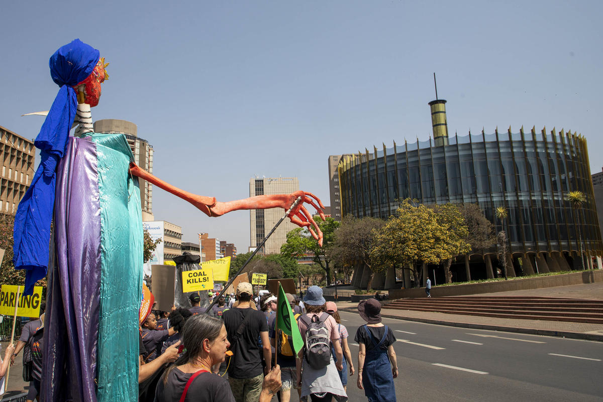 Global Climate Strike in Johannesburg, South Africa. © Shayne Robinson / Greenpeace