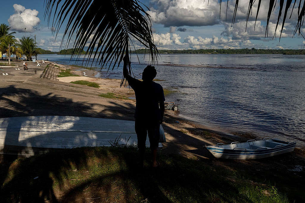 São Gabriel da Cachoeira, in the state of Amazonas, alongside the Negro River © Christian Braga / Greenpeace