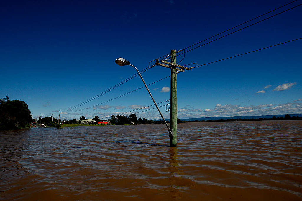 Devastating Floods in NSW, Australia. © Dean Sewell