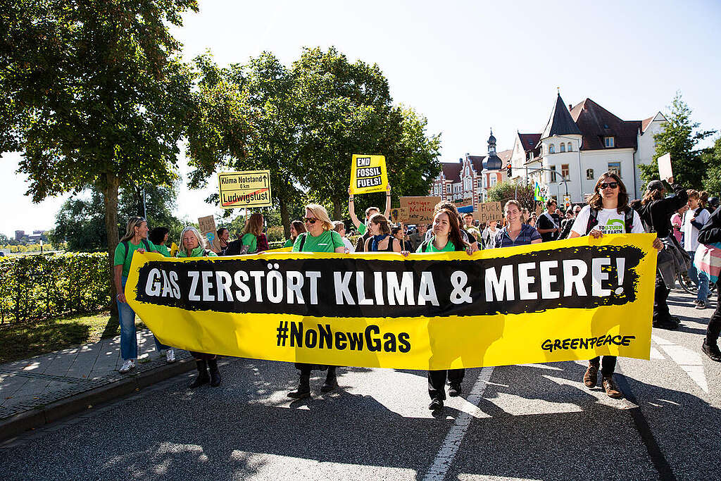 Climate Strike in Schwerin. © Lucas Wahl / Greenpeace