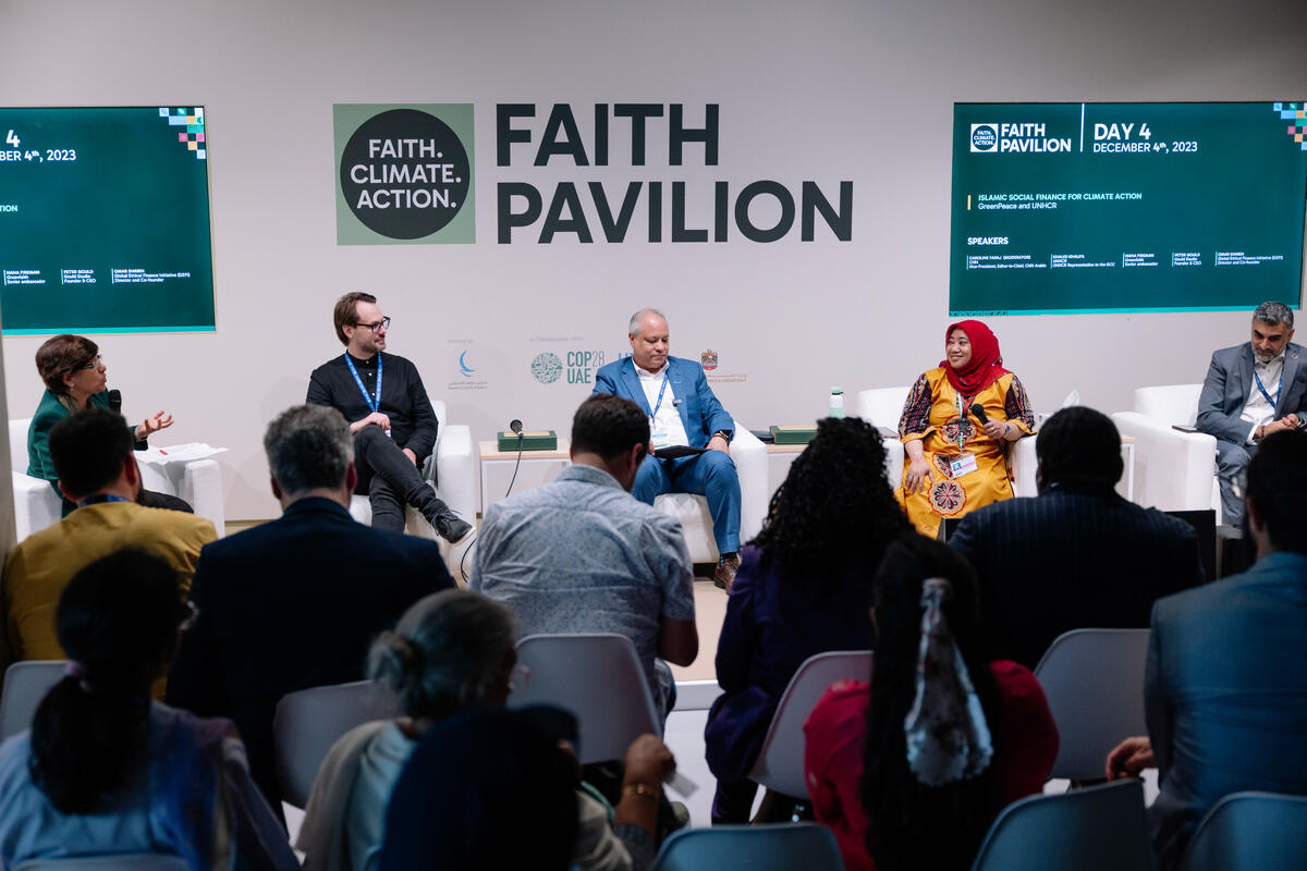 Islamic Social Finance for Climate Action at COP 28 in Dubai. © Marie Jacquemin / Greenpeace