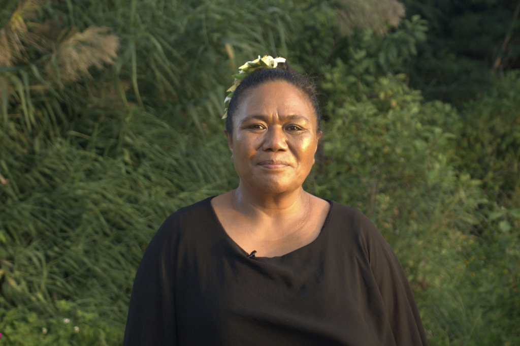Pelenatita Kara, the National Deep Sea Mining Coordinator for the Civil Society Forum Tonga, in Tonga. © Greenpeace