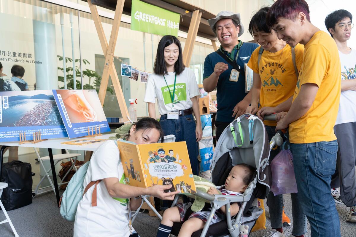 Volunteers Reduce 4,000 Single-use Plastic Foodware in Taipei. © Greenpeace / Celrec Studio