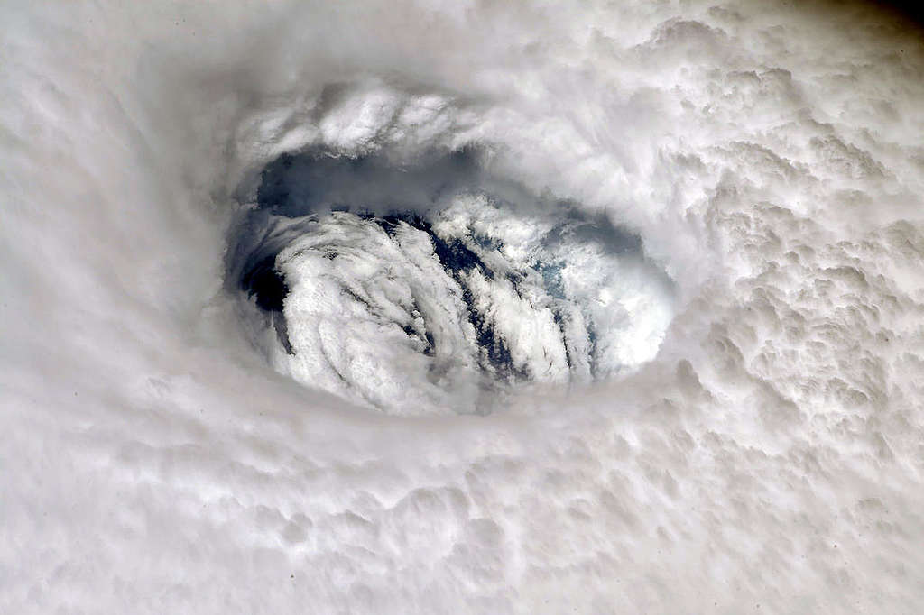 Space Station View Of Hurricane Dorian. © NASA