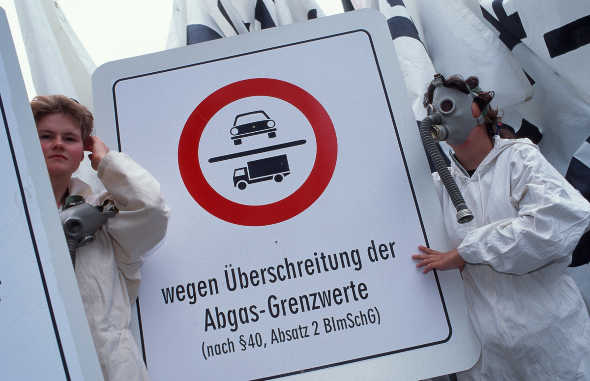 Action against Smog in Germany. © Paul Langrock