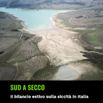 Sud a secco, il bilancio estivo sulla siccità in Italia