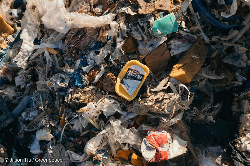 한국발 플라스틱 쓰레기는 대부분이 플라스틱 용기, 포장재 등 일회용 플라스틱 쓰레기이다