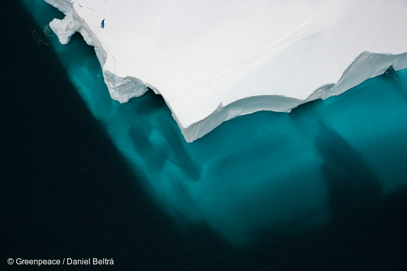 남극 로스해의 빙하