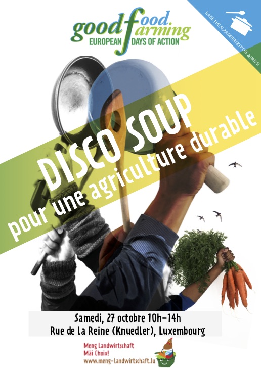 Disco Soup pour une agriculture durable.