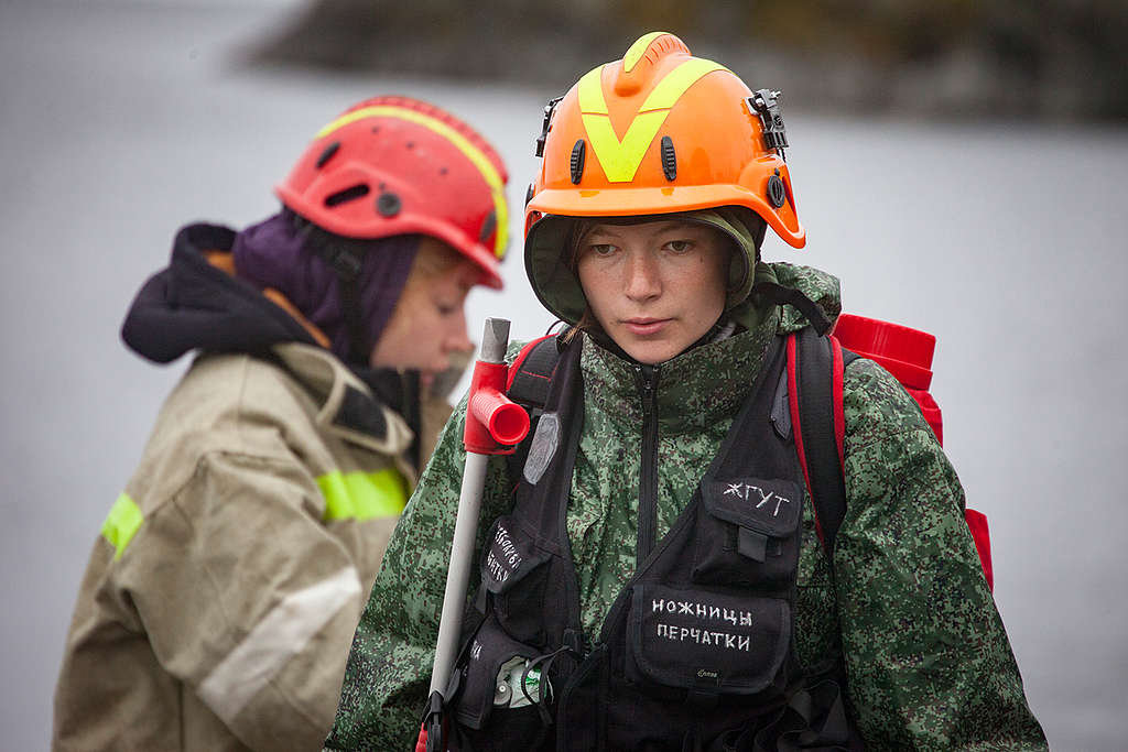 Firefighting and Training Camp on Ladoga Skerries. © Maria Vasilieva