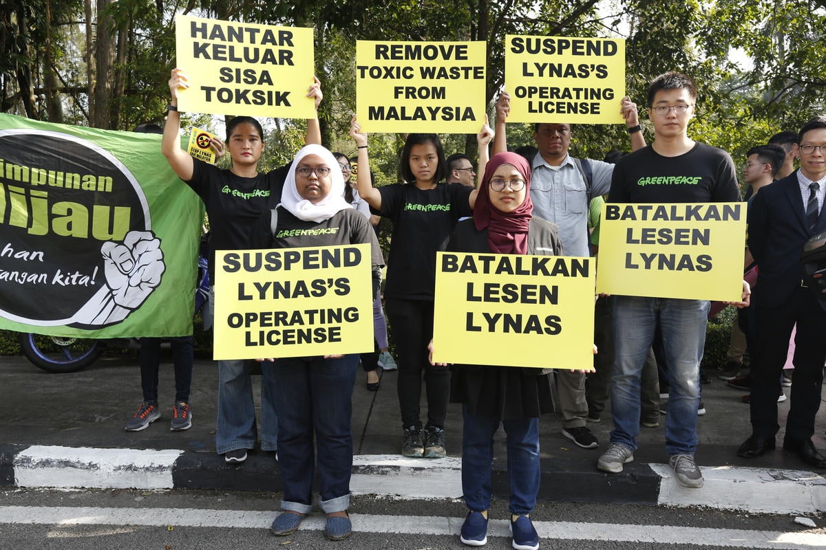 Protest at Government Office in Kuala Lumpur. © Nandakumar S. Haridas / Greenpeace