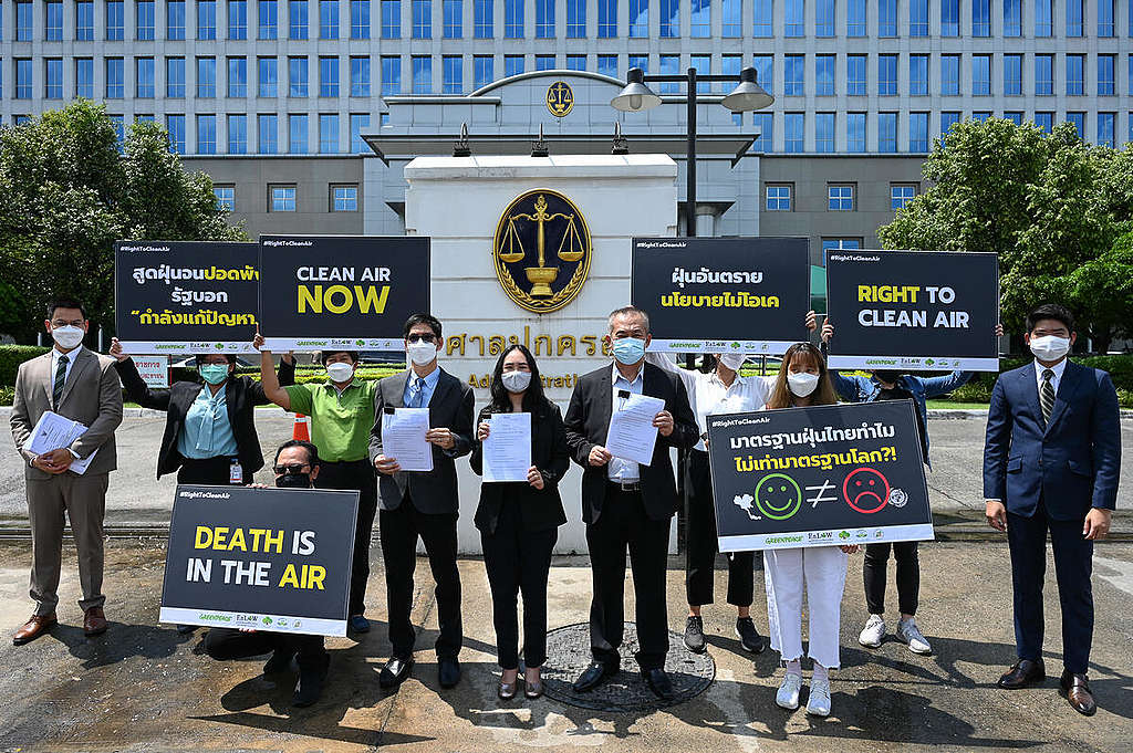 Clean Air Law Suit Thailand.