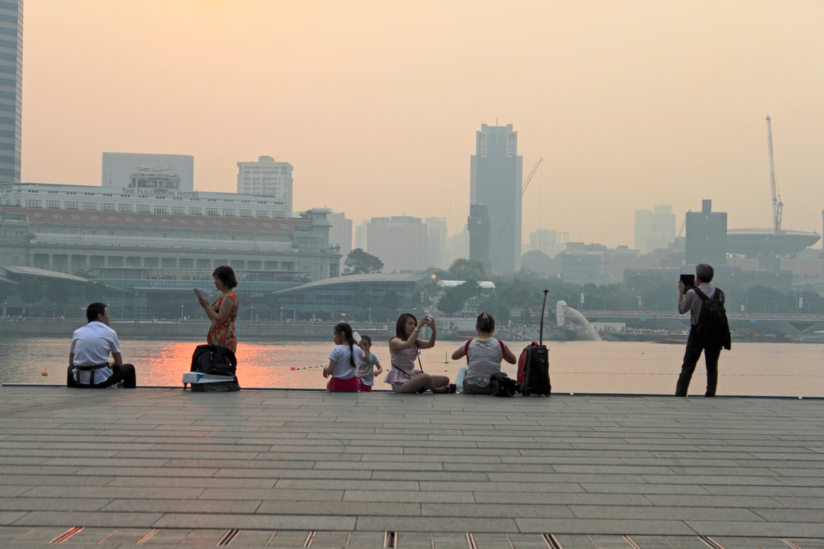Singapore Haze Pollution Hits All-Time High. © Ferina Natasya / Greenpeace