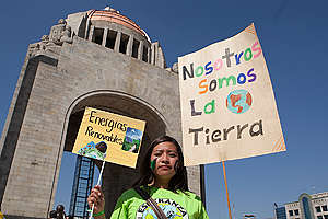 COP21: Marcha climática en la Ciudad de México
