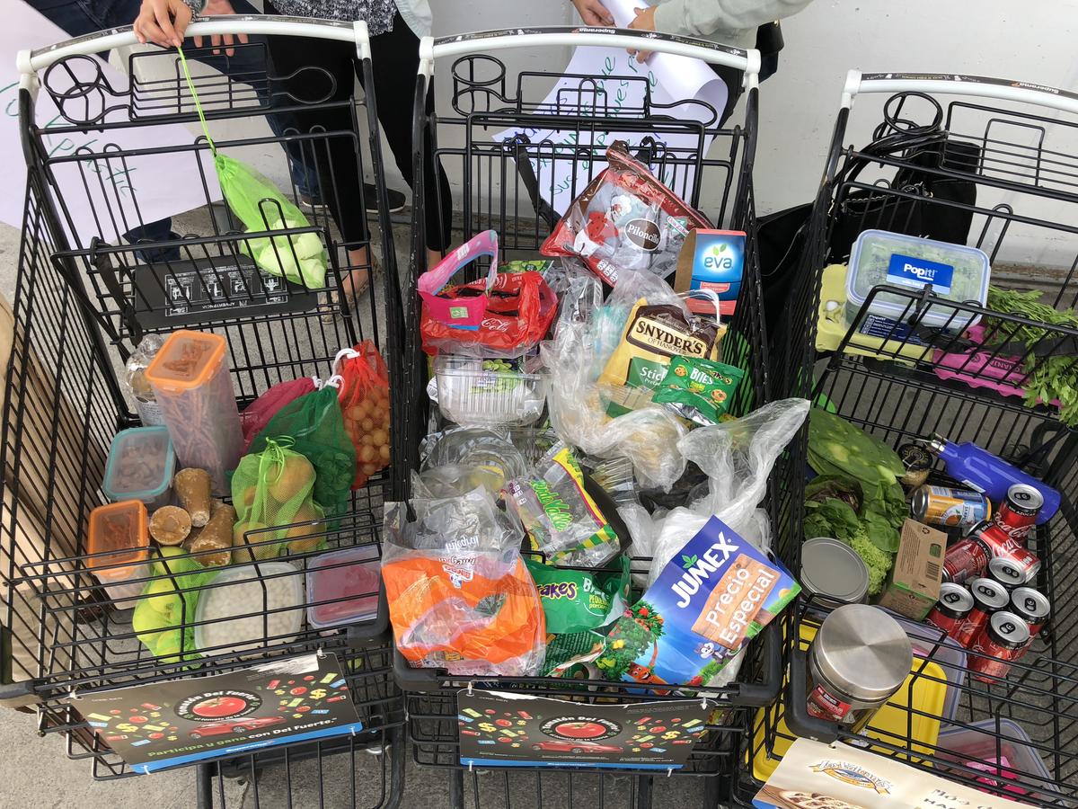 Activists Return Plastics to Supermarkets in Mexico.