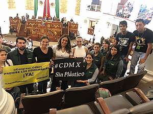 Alianza México Sin Plásticos en el Senado