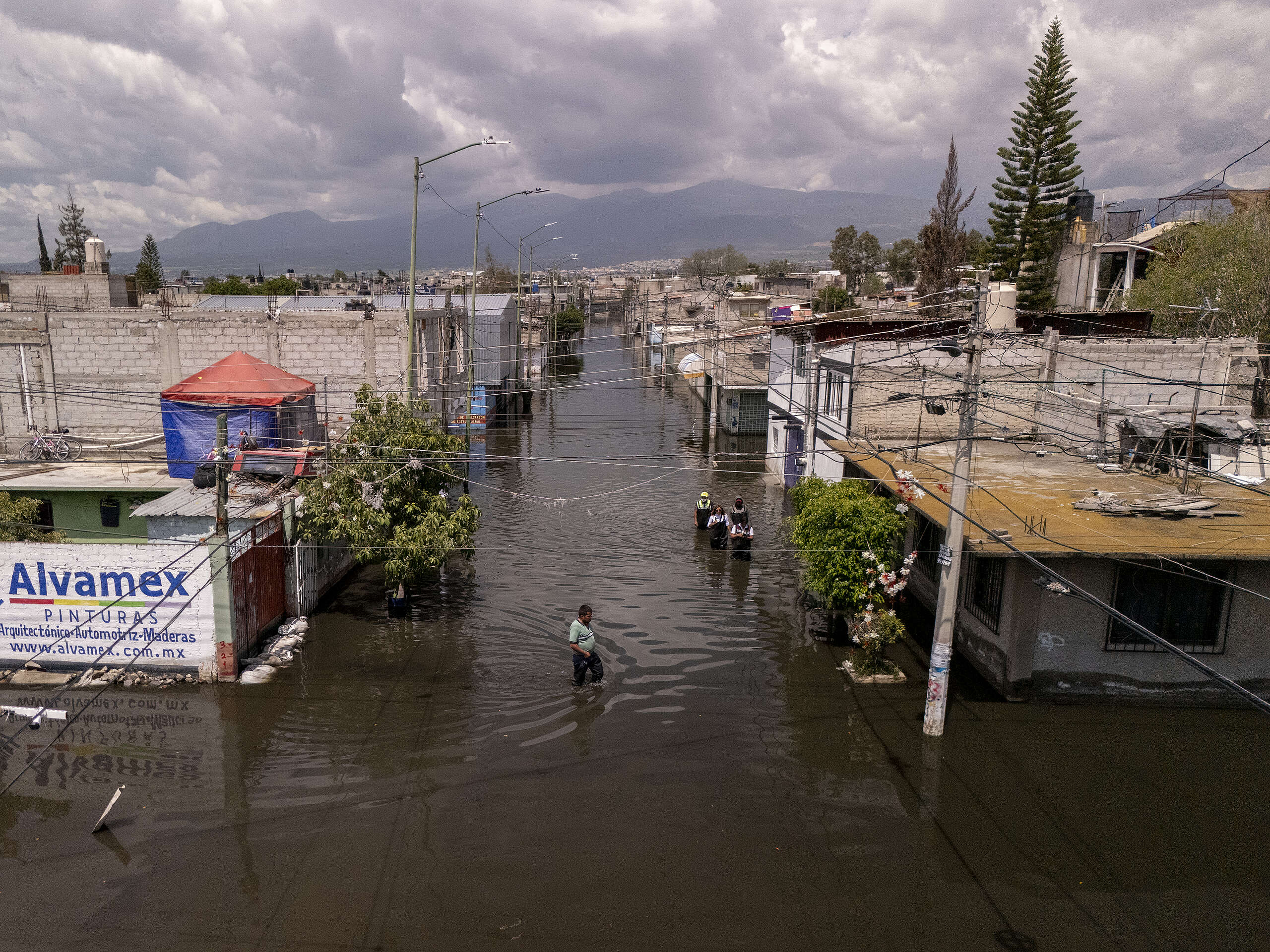 Inundaciones en Chalco, Estado de México