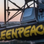 BLOG: Greenpeace protesteert tegen gasboringen bij Waddenzee