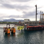 Action at Shell's Batangas Oil Refinery in the Philippines
