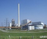 Actie Greenpeace bij kerncentrale Borssele
