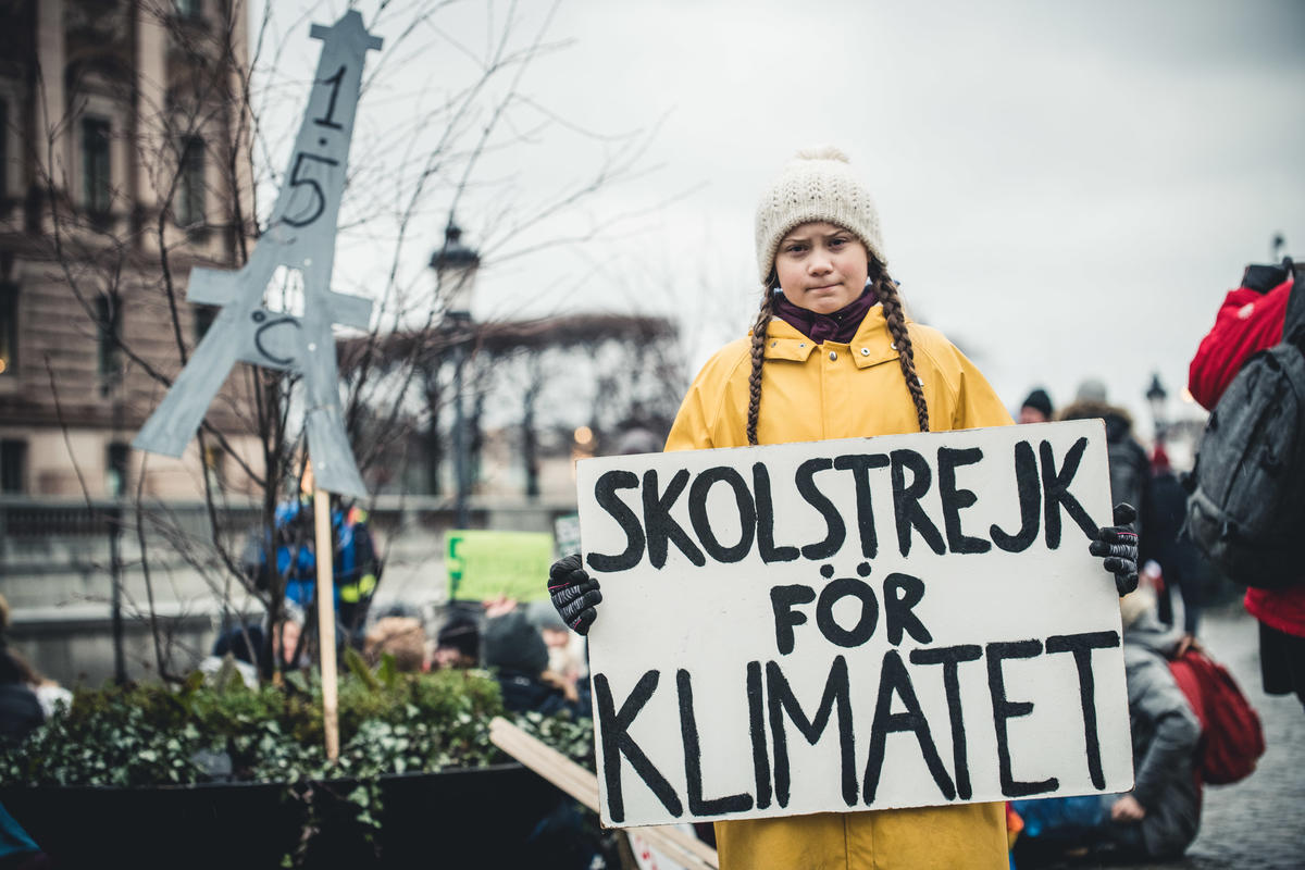 "Fridays for Future" Climate Demonstration in Stockholm. © Jana Eriksson