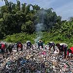 Plasticafval overspoelt Zuidoost-Azië