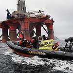 Greenpeace houdt peperduur BP-boorplatform 11 dagen lang tegen