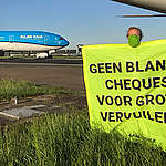 Het kabinet stelt boterzachte klimaatvoorwaarden aan de KLM-deal