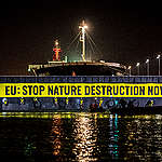 Greenpeace blokkeert soja-schip en eist sterke EU bossenwet
