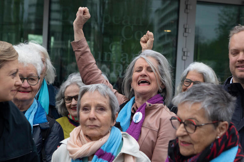 Klimaseniorinnen vant sin sak i Den europeiske menneskerettighetsdomstolen i Strasbourg (EMD)