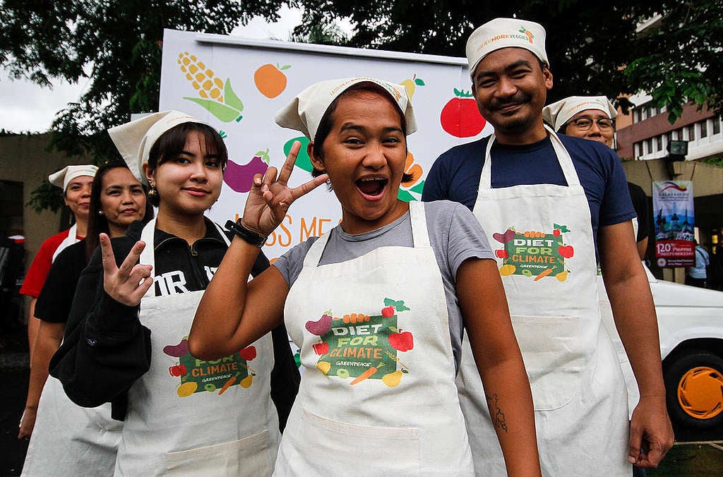 World Meat Free Week in Quezon City. © Greenpeace