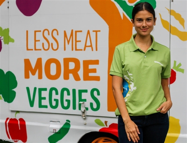 Bianca King advocates Less Meat and More Veggies