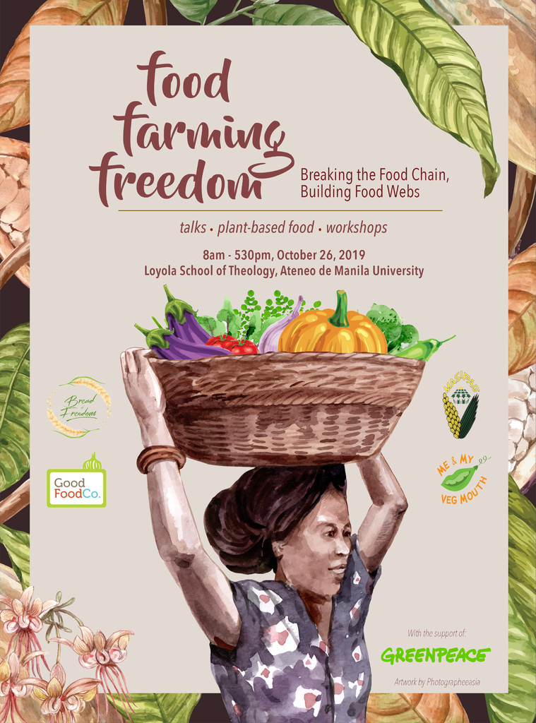 Food Farming Freedom event poster