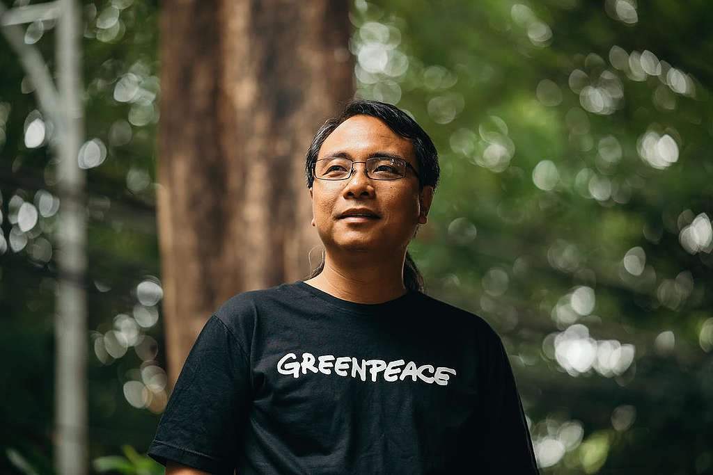 Naderev "Yeb" Saño in the Philippines. © Jilson Tiu / Greenpeace