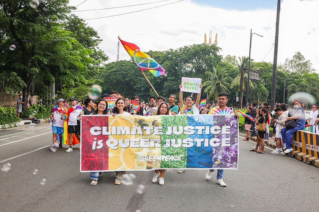 Pride March in Quezon City. © Jilson Tiu / Greenpeace