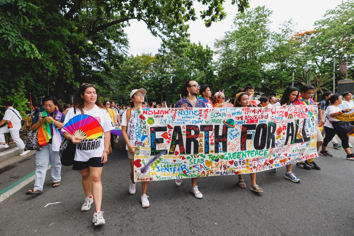 Pride Festival and March in Quezon City. © Jilson Tiu / Greenpeace