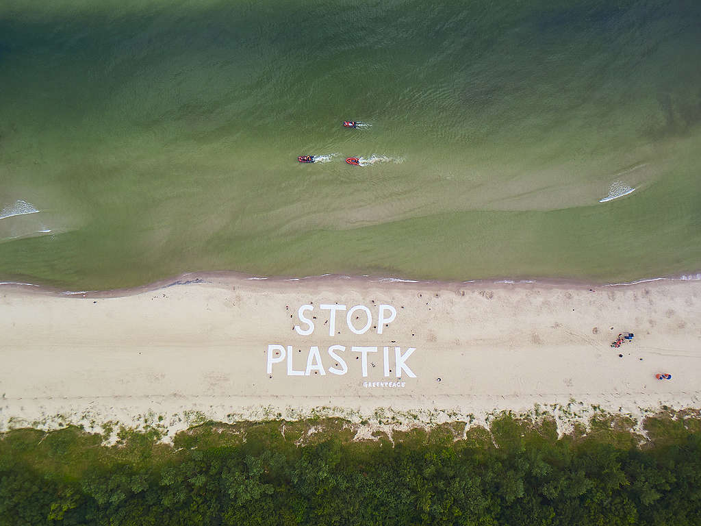 STOP Plastik na plaży w Kołobrzegu
