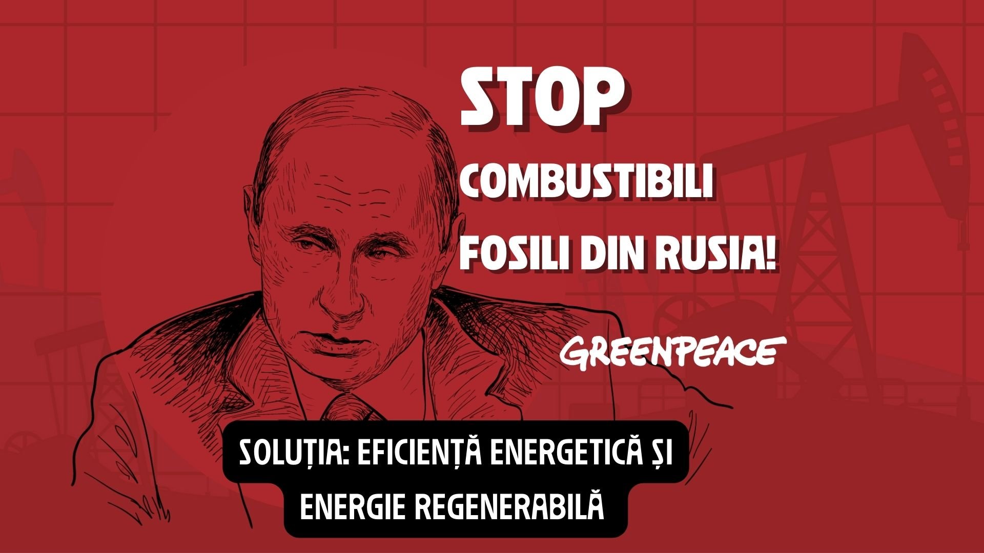 Stop Putin! Stop combustibili fosili!